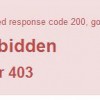 Solucionar Error 403. Forbidden Expected response code 200, got 403 Joomla con GCalendar - Error-403-Forbidden